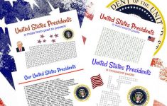 United States Presidents Printable Game Set Of 4 Crossword | Etsy - Us Presidents Crossword Puzzle Printable