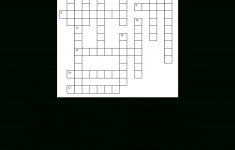 Us States Fun Facts Crossword Puzzles | Free Printable Travel - Printable Crossword Puzzles Travel