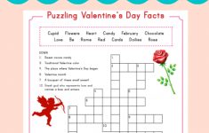 Valentine Crossword | Elementary Activities And Resources - Free Printable Valentine Puzzle Games
