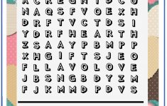 Valentine Word Search - Printable Puzzles - 10X10 Wordsearch Grid - Printable Valentine Puzzles For Adults