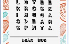 Valentine Word Search - Printable Puzzles - Easy 5X5 Grid For - Printable Puzzles For First Grade