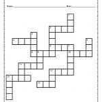 Verb Tense Crossword Puzzle Worksheet   Inappropriate Crossword Puzzle Printable