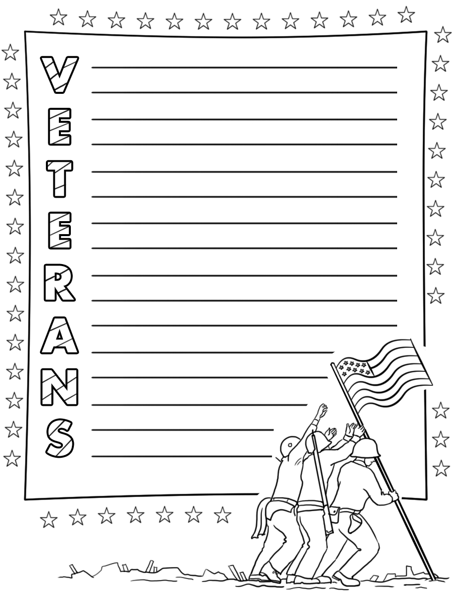 Veterans Acrostic Poem Template | Free Printable Papercraft Templates - Printable Acrostic Puzzle