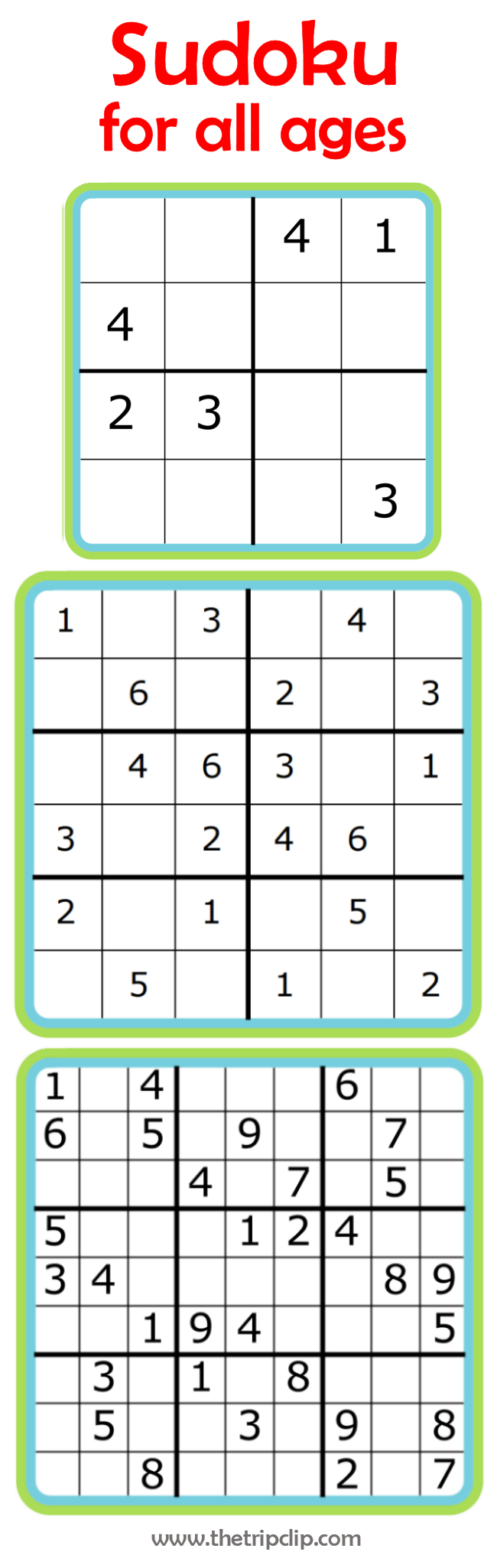 Week 7: Learning Math With Sudoku | 52 Weeks Of Learning With The - Printable Sudoku Puzzles Easy #4