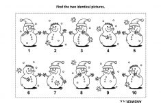 Winter Puzzle &amp; Coloring Pages: Printable Winter-Themed Activity - Printable Puzzles Winter