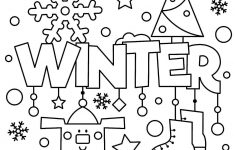 Winter Puzzle &amp; Coloring Pages: Printable Winter-Themed Activity - Printable Winter Puzzle