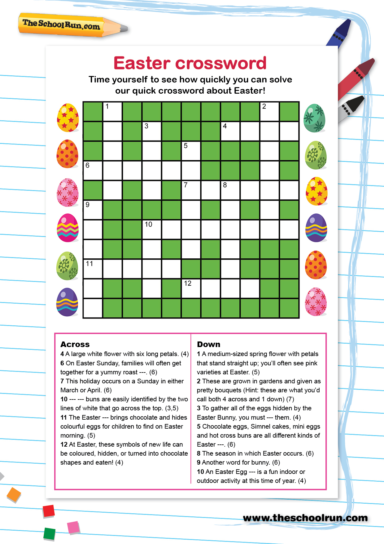 Printable Children s Crossword Puzzles Uk Printable Crossword Puzzles