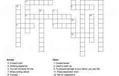 Word Scramble, Wordsearch, Crossword, Matching Pairs And Other - Printable Quiz Crossword