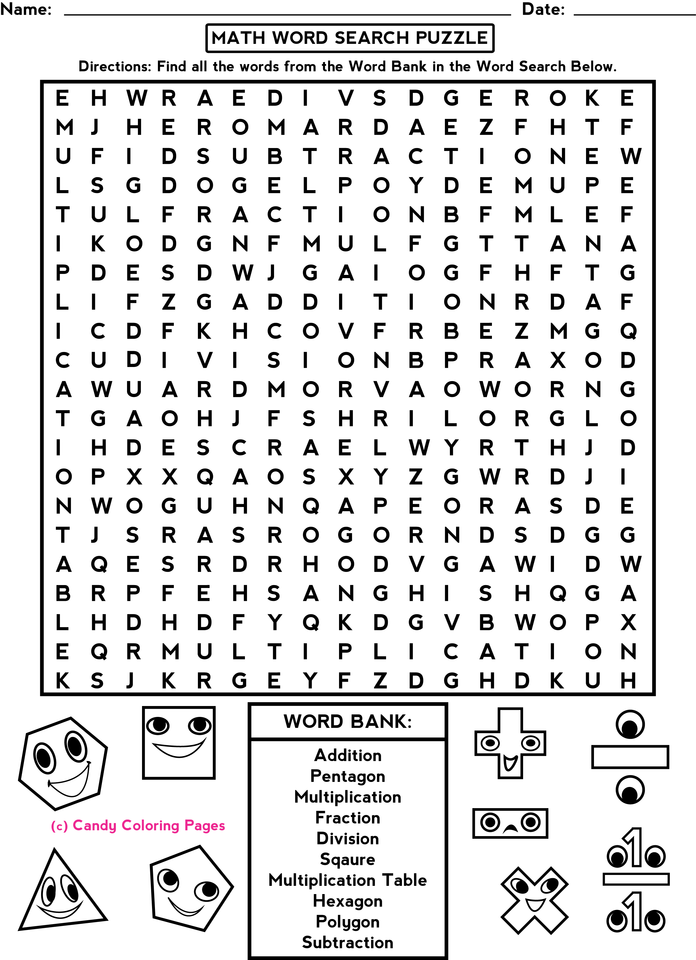 Word Searches Such As This One Will Help The Students Get More - Worksheet Word Puzzle