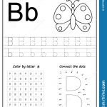 Writing Letter B. Worksheet. Writing A Z, Alphabet, Exercises Game   Letter B Puzzle Printable