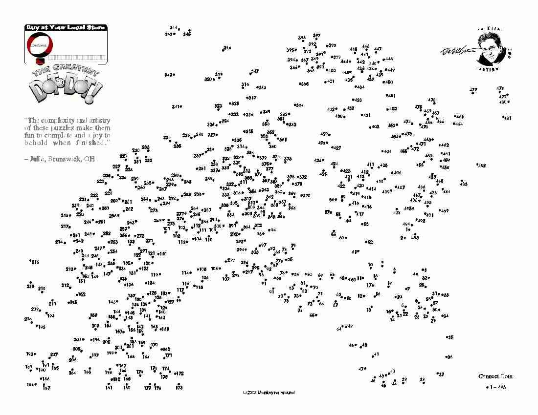 Www.extream Dot To Dot |  Around For Advanced Dot-To-Dot Books - Printable Dot Puzzle